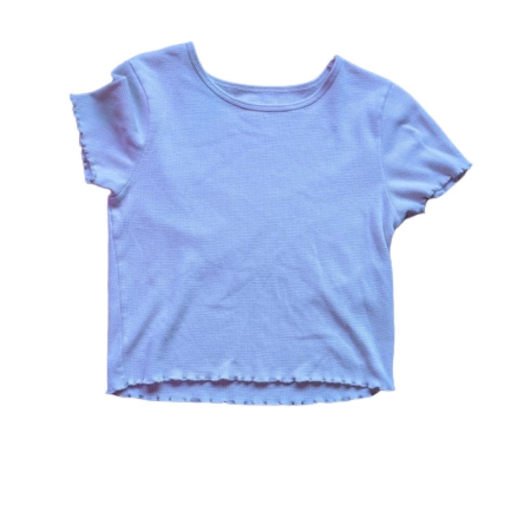 --  Blush Pink Peach Tee T-Shirt Jr Medium